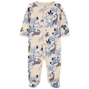 Carter´s – Pijama beige con estampado para bebé niño 3M
