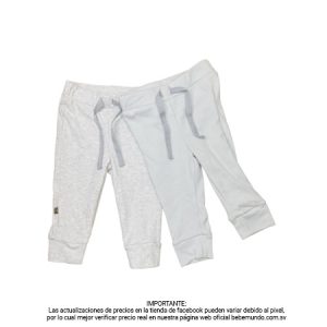B4baby – Set de 2 pantalones para niño +9M