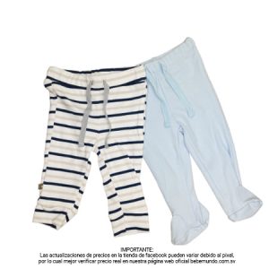 B4baby – Set de 2 pantalones para niño +6M