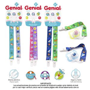 Genial – Clips para bebé, Diseño de animalitos