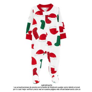 Carter´s – Pijama blanca navideña +6M