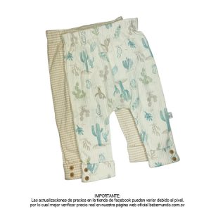 Gerber – Set de 2 pantalones para niño +6 meses