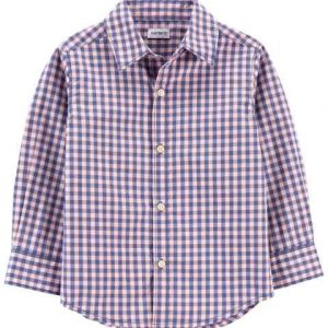 CAMISA /SP23 T B BUTTONDOWN EASTER PINK PLAID