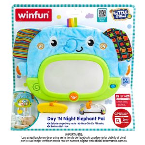 Winfun – Espejo de bebé para piso, cuna, gimnasio de juegos