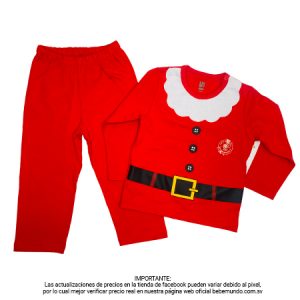 B4baby – Pijama roja navideña niña +36M