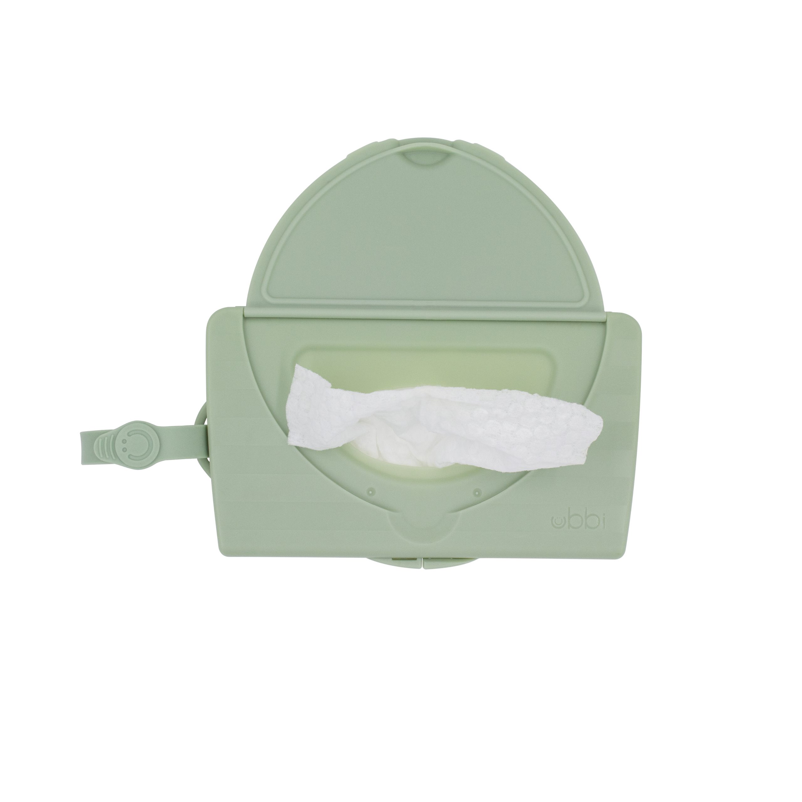 ubbi – dispensador de toallitas humedas verde – Bebemundo