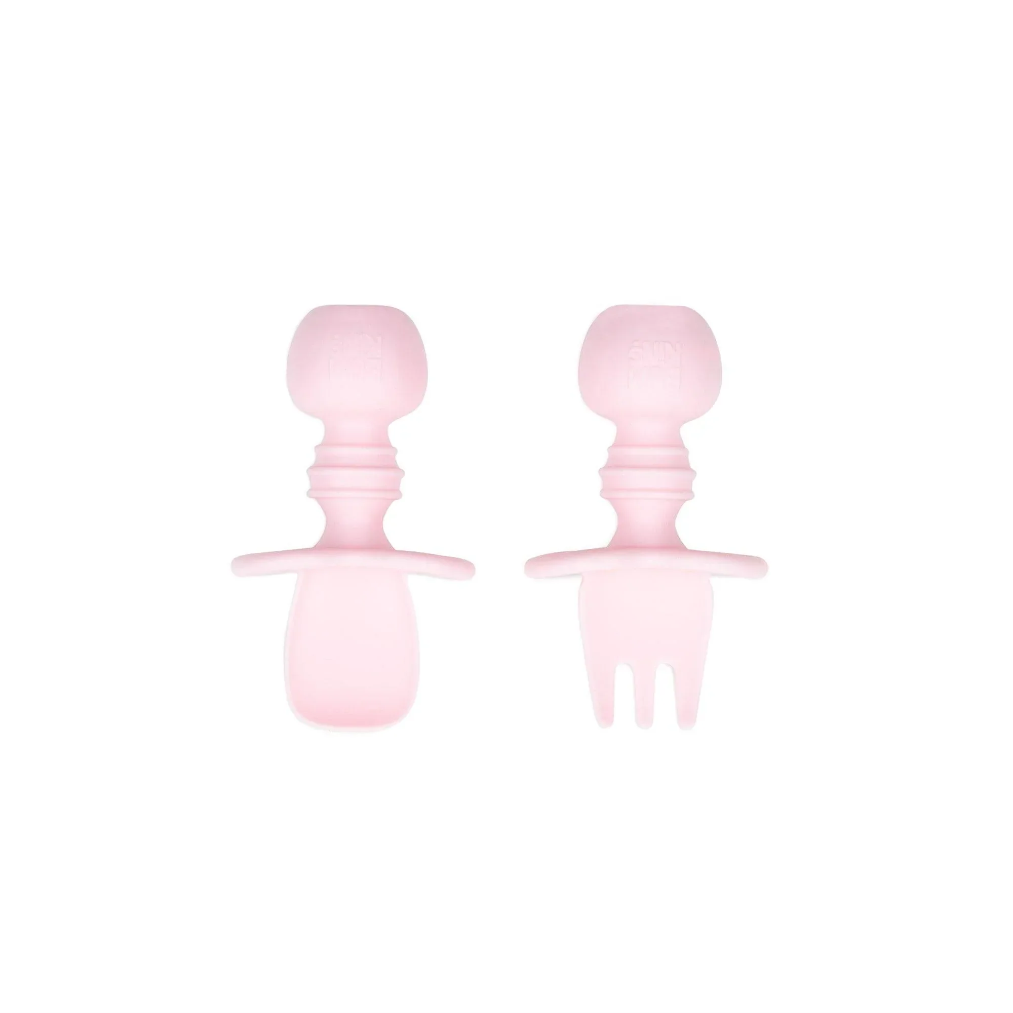 Bumkings – cubiertos de silicona con tope rosado