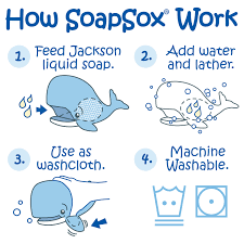 Soap sox – Esponja ballena