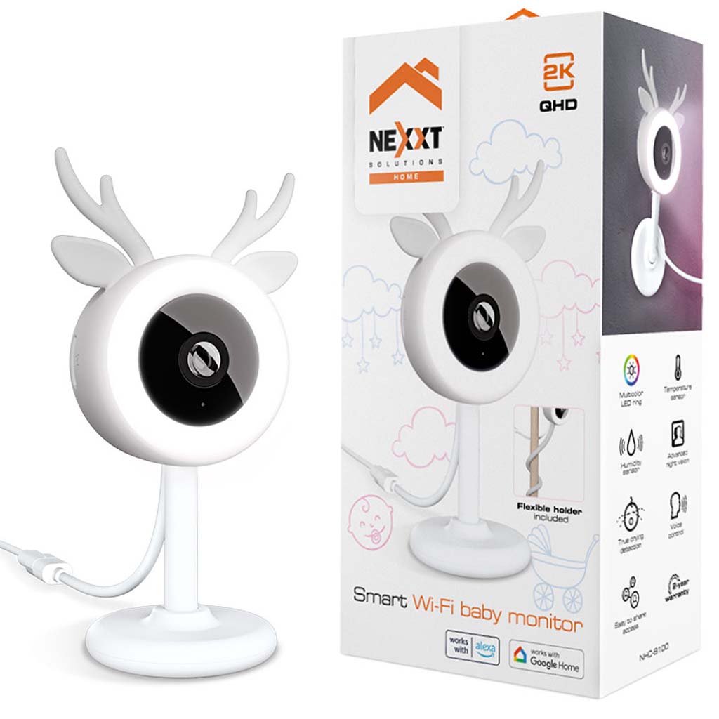 Nexxt – Monitor inteligente wi-fi para bebé
