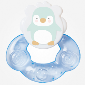Saro – Mordedor de agua en forma de pingüino azul