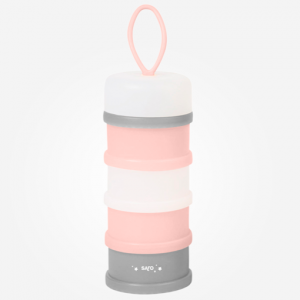 Saro – Dosificador de leche en polvo color rosa