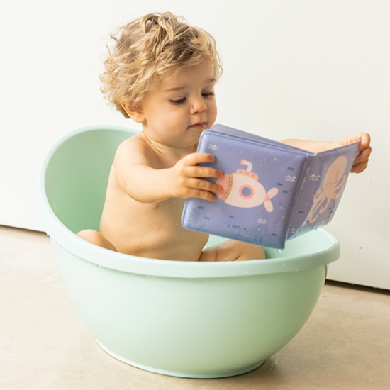 Saro – Libro para el baño azul