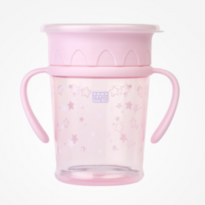 Saro – Vaso 360º antigoteo “Amazing Cup” rosa